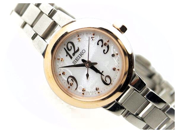 セイコー ルキア レディース腕時計 v117-0DG0 質屋出品