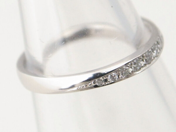 ヴァンドーム青山 ダイヤモンドリング Pt997(プラチナ) 10号 指輪 質屋出品