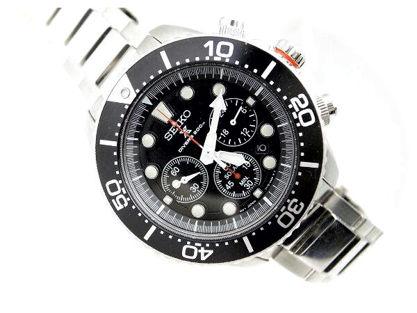 セイコー プロスペックス ダイバーズ メンズ腕時計 v175-0AD0 質屋出品