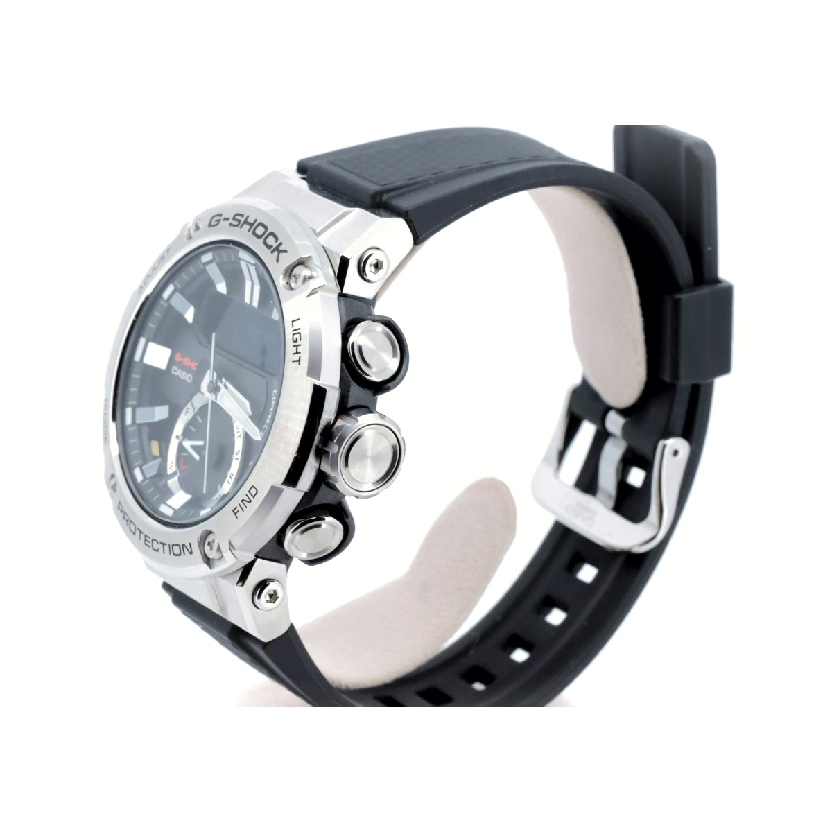カシオ G-SHOCK ジーショック G-STEEL ジースティール メンズ腕時計 黒