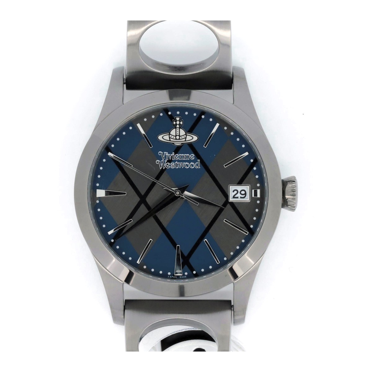 ミネラルガラスVivienne Westwood ARGYLE 腕時計 ブラック - 腕時計