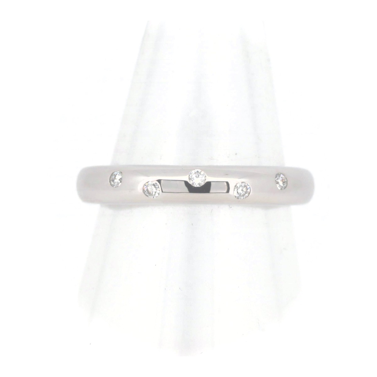 タサキ ダイヤモンド リング 指輪 0.06ct 10号 K18WG(18金 ホワイト